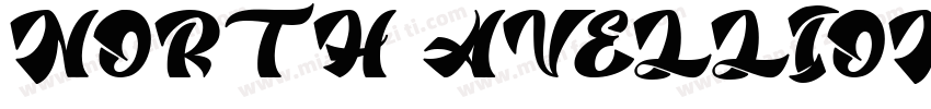 NORTH AVELLION FONT字体转换